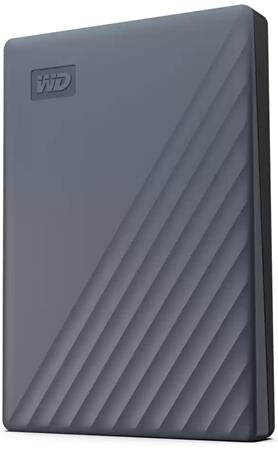 WD My Passport Portable 2TB Ext. USB3.2/USB-C Silicon Grey