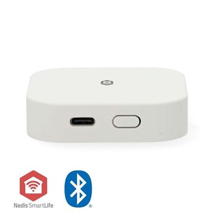 Nedis WIFIZBT10WT Brána SmartLife| Bluetooth® / Zigbee 3.0 | 50 Zařízení | Napájení z USB | Android™ / IOS | Bílá Nedis WIFIZBT10WT Brána SmartLife| Bluetooth® / Zigbee 3.0 | 50 Zařízení | Napájení z USB | Android™ / IOS | Bílá