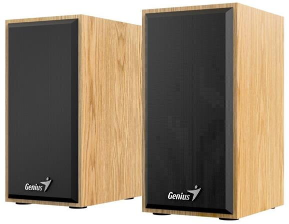 GENIUS repro SP-HF180, 2.0, 6W, USB napájení, 3,5mm jack, světlé dřevo GENIUS repro SP-HF180, 2.0, 6W, USB napájení, 3,5mm jack, světlé dřevo