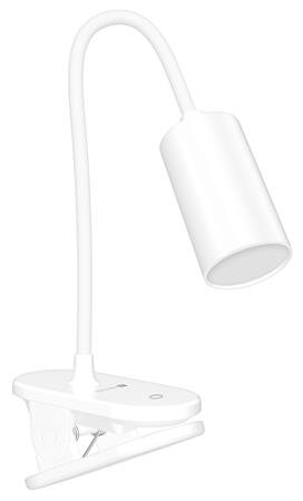 CONNECT IT CLIP 2 stolní Led lampička s klipem, baterie,USB-C, BÍLÁ CONNECT IT CLIP 2 stolní Led lampička s klipem, baterie,USB-C, BÍLÁ