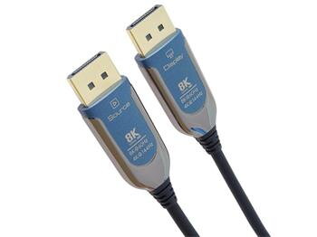PremiumCord 8K Optický DisplayPort 1.4 přípojný kabel M/M, zlacené konekt. 50m PremiumCord 8K Optický DisplayPort 1.4 přípojný kabel M/M, zlacené konekt. 50m