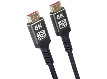 PremiumCord ULTRA HDMI 2.1 High Speed + Ethernet kabel 8K@60Hz,zlacené 0,5m PremiumCord ULTRA HDMI 2.1 High Speed + Ethernet kabel 8K@60Hz,zlacené 0,5m