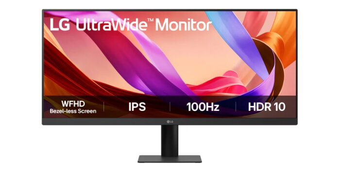LG 29U511A-B 29" IPS 21:9/2560x1080/250nits/5ms/1000:1/HDMI/DP/Tilt/VESA/černý