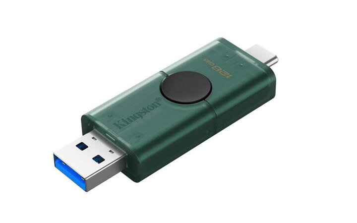 KINGSTON 128GB DataTraveler Duo dual USB-A + USB-C Gen2