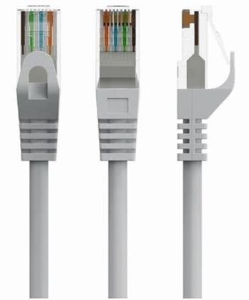 GEMBIRD PP6U-15M UTP Cat6 Patch cord šedý 15 m GEMBIRD PP6U-15M UTP Cat6 Patch cord šedý 15 m