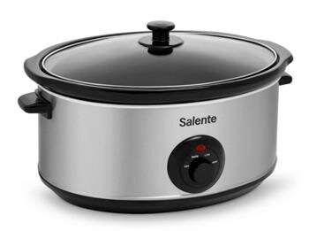 Salente HotPot, pomalý hrnec, 6,5 l, manuální ovládání, nerez Salente HotPot, pomalý hrnec, 6,5 l, manuální ovládání, nerez