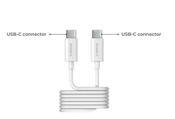 2-Power 100W USB-C to USB-C 2M