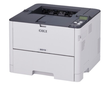 OKI B513dn A4, čb, 1200x1200, 45 ppm, USB 2.0, LAN, PCL 6, duplex