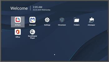 Viewsonic CDE6514-2C 65" 4K 3840x2160/500cd/11ms/3xHDMI/RS232/USB-C/2xUSB/RJ45/Android 14/VESA/Repro/24/7