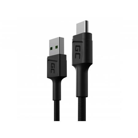 Green Cell Cable GC PowerStream USB-A - USB-C 30cm quick charge Ultra Charge, QC 3.0