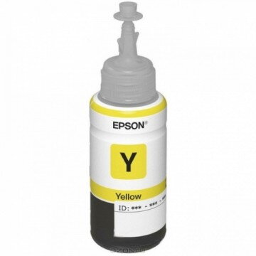 EPSON container T6734 yellow ink (70ml - L800, L805, L810, L850, L1800) - poškozený obal