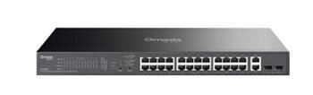 TP-Link ES228GP Omada 28portový gigabitový Easy Managed switch s 24 porty PoE+