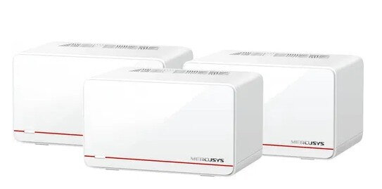 TP-Link MERCUSYS Halo H37BE(3-pack) Wi-Fi 7 mesh systém pro pokrytí celé domácnosti BE6500
