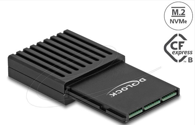 Delock Adaptér z rozhraní CFexpress na M.2, vhodný pro Xbox