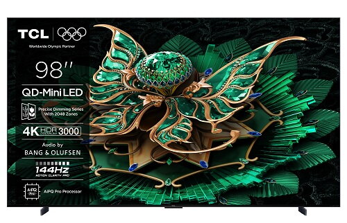TCL 98C7K SMART TV 98" QLED/4K UHD/Mini LED/144Hz/4xHDMI/USB/LAN/GoogleTV POŠKOZENÁ KRABICE