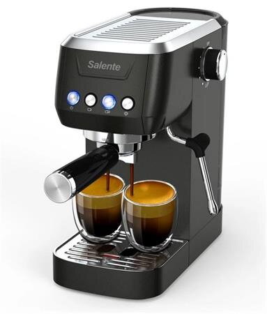 Salente Coffio, pákový kávovar, black-anthracite