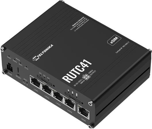 Teltonika RUTC41 Průmyslový 4G Wi-Fi Router, eSIM