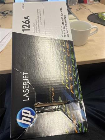 HP zobrazovací válec 126A/CMYK/7000/14 000 stran - poškozený obal