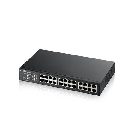 Zyxel GS1100-24ES  24 port Gigabit - DIP selector Unmanaged Switch v3