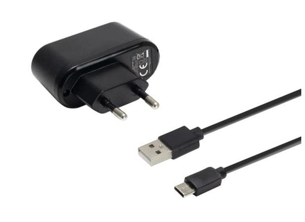 EVOLVEO univerzální nabíječka USB-C pro mobilní telefony, černá