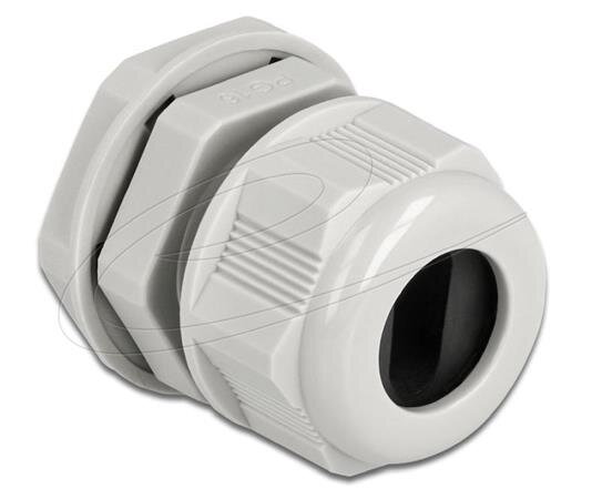 Delock Kabelová průchodka PG29 pro plochý kabel šedá, 2 kusy