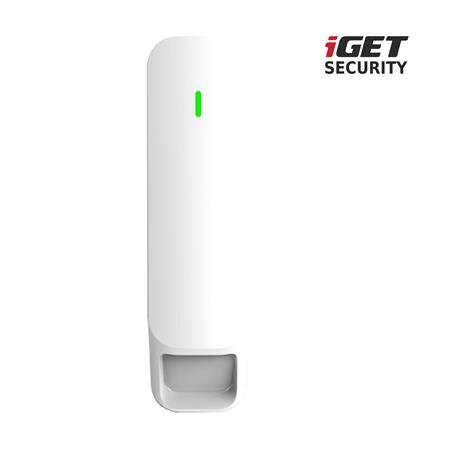 iGET SECURITY MP31 - Bezdrátový záclonový pohybový PIR senzor pro alarm iGET SECURITY M6, výdrž baterie až 5 let