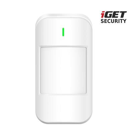 iGET SECURITY MP1 - Bezdrátový pohybový PIR senzor pro alarm iGET SECURITY M6, nastavitelná citlivost, nedetekuje zvíře