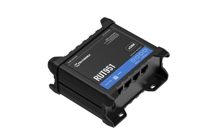 Teltonika RUT951 PoE+ Průmyslový Mobilní Router s eSIM a PoE+ (bez zdroje)