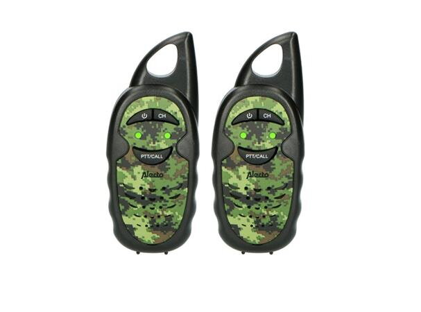 Nedis Alecto FR05CAMO - Sada dvou obousměrných vysílaček pro děti - dosah 3 km