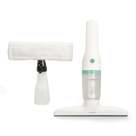 Nedis VCWI230WT - Okenní Vysavač | 12 W | Odnimatelná 60ml nádrž na Vodu | Bílá / Zelená