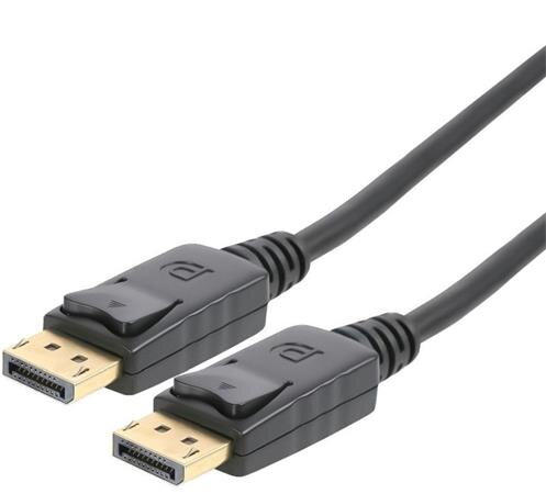 PremiumCord DisplayPort 2.0 přípojný kabel M/M, zlacené konektory, 3m