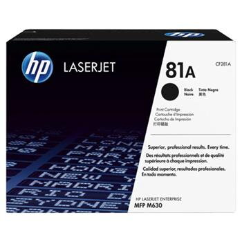 HP toner 81A/Black/10 500 stran HP toner 81A/Black/10 500 stran