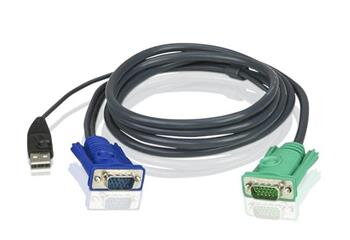 ATEN integrovaný kabel 2L-5202U pro KVM USB 1.8 M ATEN integrovaný kabel 2L-5202U pro KVM USB 1.8 M
