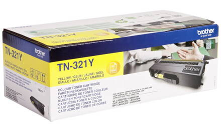 BROTHER tonerová kazeta TN-321Y/ DCP-L8400,L8450/ HL-L8250,L8350/ MFC-L8650,L8850/ 1500 stránek/ žlutý