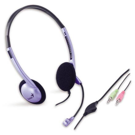 GENIUS headset - HS-02B (sluchátka + mikrofon)