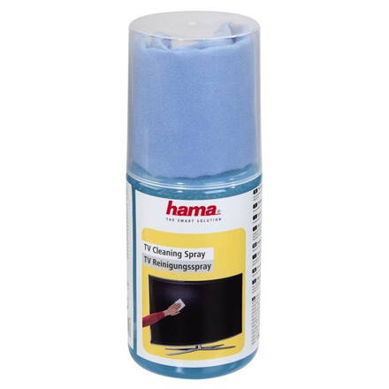 HAMA čisticí sprej na ploché obrazovky/ 200 ml/ včetně utěrky