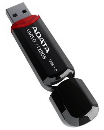 ADATA DashDrive Value UV150 128GB / USB 3.0 / černá