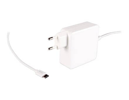 PATONA napájecí adaptér k ntb/ 5V-20V/ 65W/ konektor USB 3.1 (Typ C)/ délka kabelu 2m/ bílý/ Power delivery