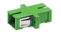 XtendLan SC-SC simplex adapter SM, APC , zelený, do optických rozvaděčů