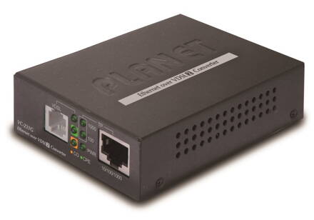 Planet VC-231G, Ethernet VDSL2 konvertor, 1000Base-T, master / slave, profil 30a, G.993.5 Vectoring, G.INP
