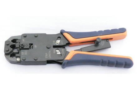 XtendLan Profi kleště krimpovací  RJ-45,12,11(s ráčnou)HT-2008R