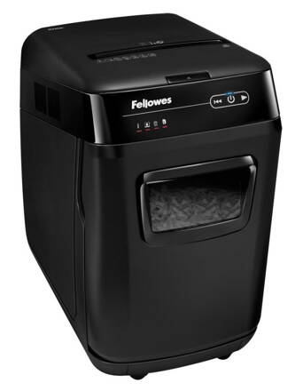 FELLOWES skartovač AutoMax 200 C/ křížový řez 4x38 mm/ objem koše 32 l/ certifikát NBÚ/ stupeň utajení typ 2 - důvěrné