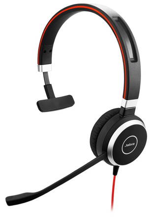 JABRA Evolve 40, Mono, USB/Jack, MS