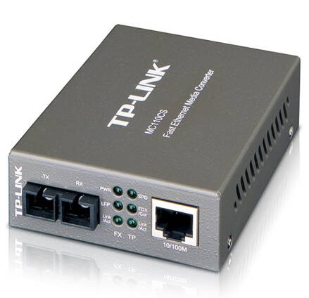 TP-Link MC110CS 100 mbps Konvertor Eth / Optika (single-mode)