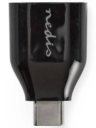 NEDIS adaptér USB 3.0/ USB 3.0 (C) zástrčka - USB-A zásuvka/ černý