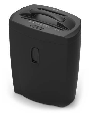 AT skartovač AT-10C/ rez 5x18 mm/ pracovná šírka 223 mm/ kapacita 10 listov/ objem koša 21 l/ stupeň utajenia P4/ čierný