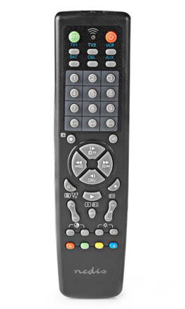 NEDIS univerzální předprogramovaný dálkový ovladač 10v1/ vhodný pro více než 250 značek