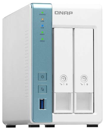 QNAP TS-231P3-2G 1,7 GHz / 2GBRAM / 2xSATA / 1x2,5GbE / 1xGbE / 3xUSB3.2