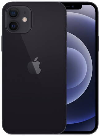 Apple iPhone 12 64GB Black   6,1" OLED/ 5G/ LTE/ IP68/ iOS 14