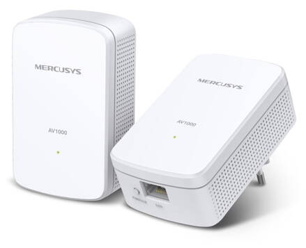 Mercusys MP500 KIT AV1000 Gigabit Powerline Starter KIT, 1x Gbit LAN, Twin pack